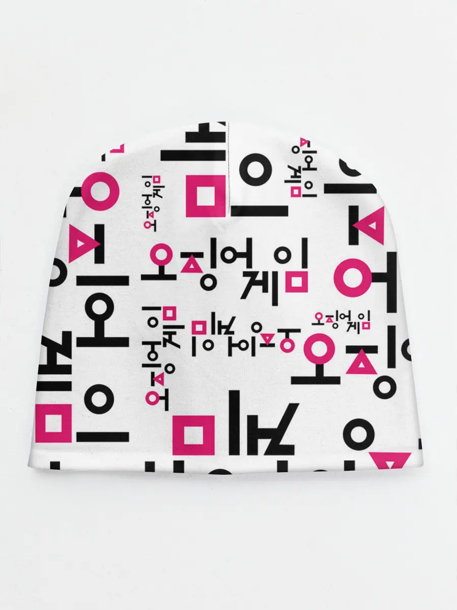Детская шапка / LOGO PATTERN | SQUID GAME