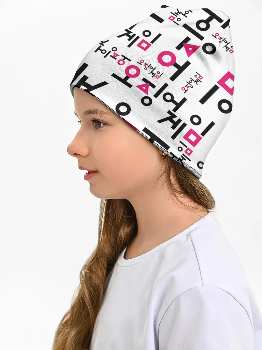 Детская шапка / LOGO PATTERN | SQUID GAME