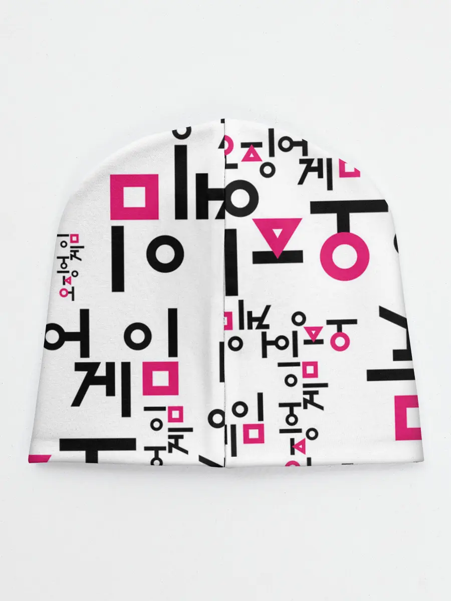 Детская шапка / LOGO PATTERN | SQUID GAME