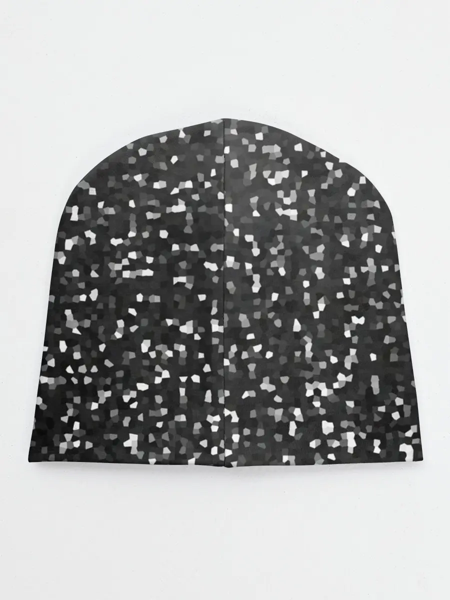 Детская шапка / ЧБ мозаика