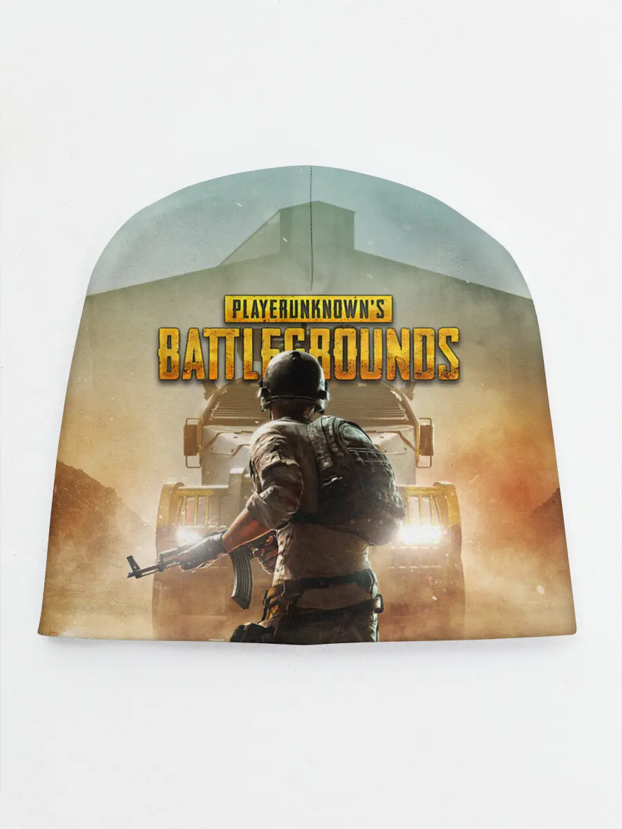 Детская шапка / PUBG СОЛДАТ В ШЛЕМЕ | ПАБГ