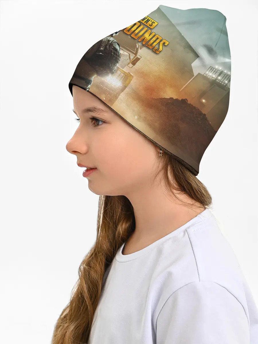 Детская шапка / PUBG СОЛДАТ В ШЛЕМЕ | ПАБГ