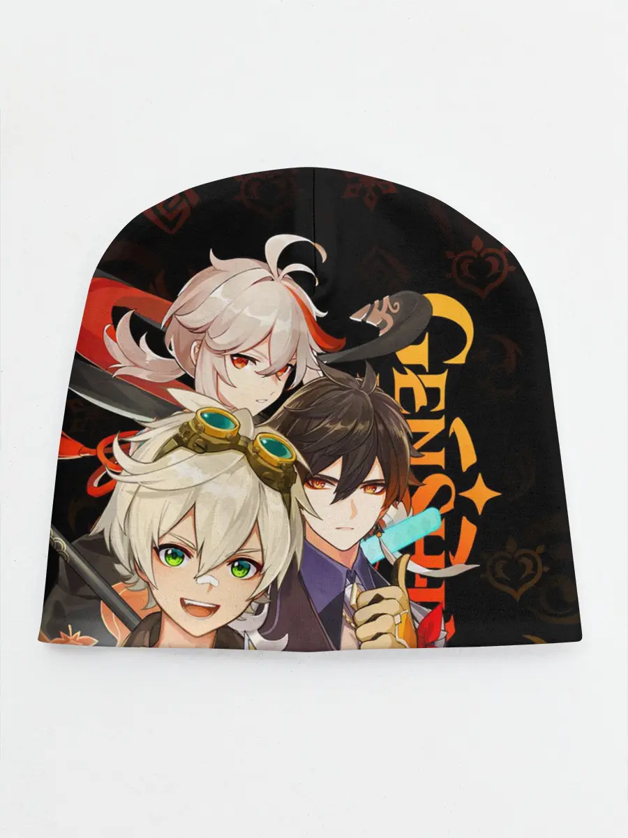 Детская шапка / Genshin Impact: Беннет, Чжун Ли, Кадзуха