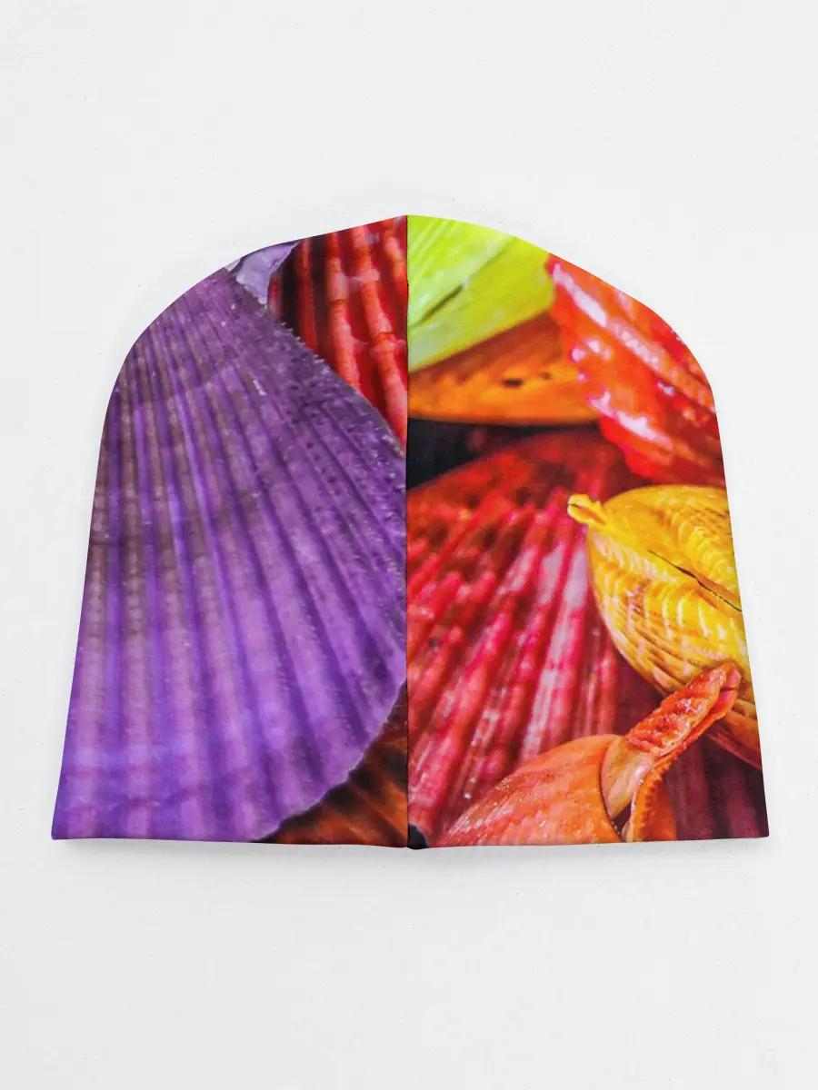 Детская шапка / Разноцветные ракушки multicolored seashells