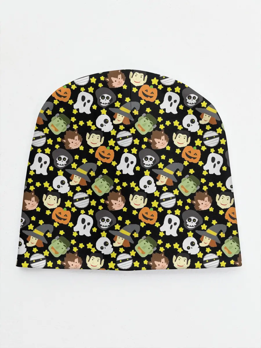 Детская шапка / персонажи и хэллоуин