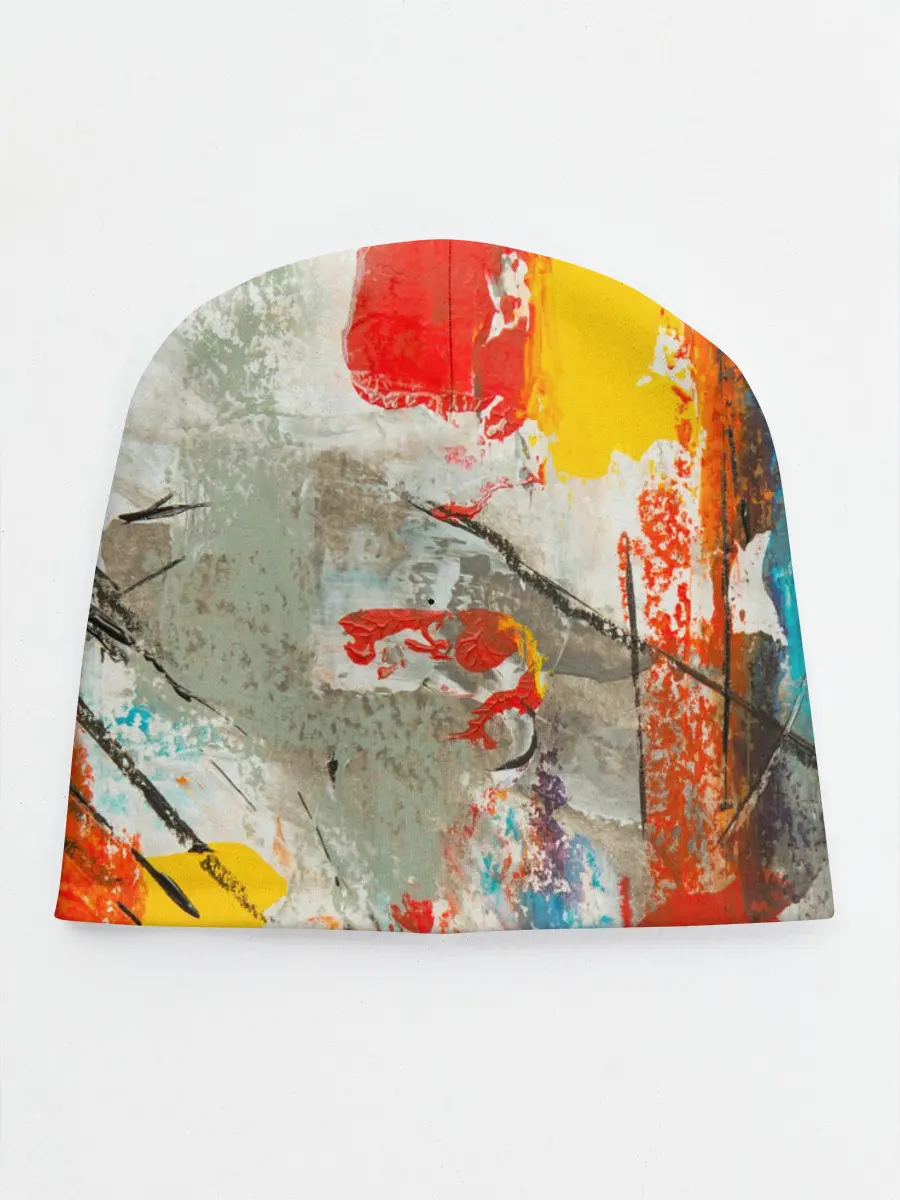 Детская шапка / Буйство красок 3D