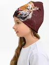 Детская шапка / Тигр красавчик сердится