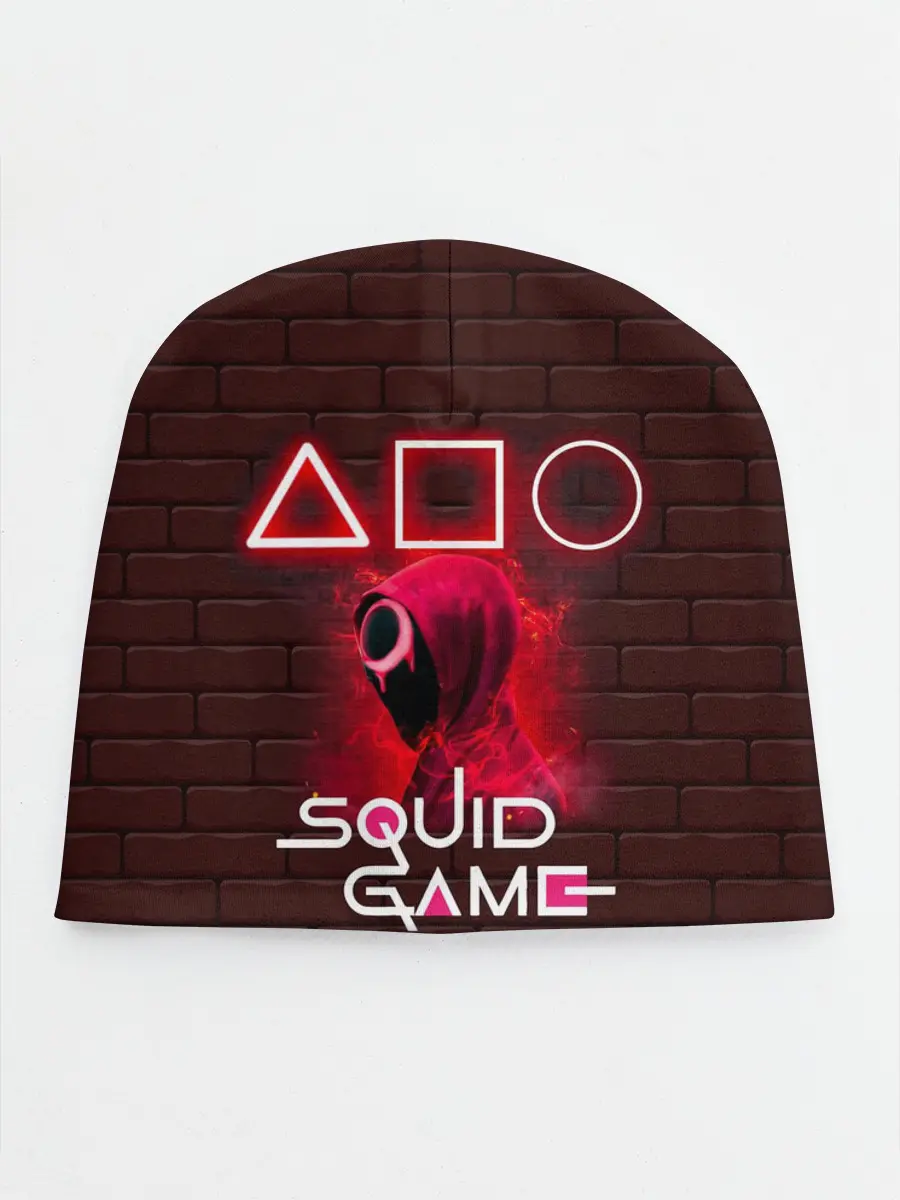 Детская шапка / SQUID GAME | ИГРА В КАЛЬМАРА СОТРУДНИК