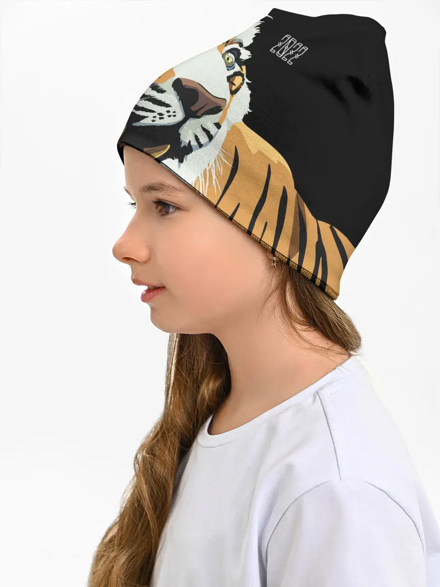 Детская шапка / Тигр перед атакой