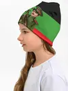 Детская шапка / Терский Казак на фоне Флага