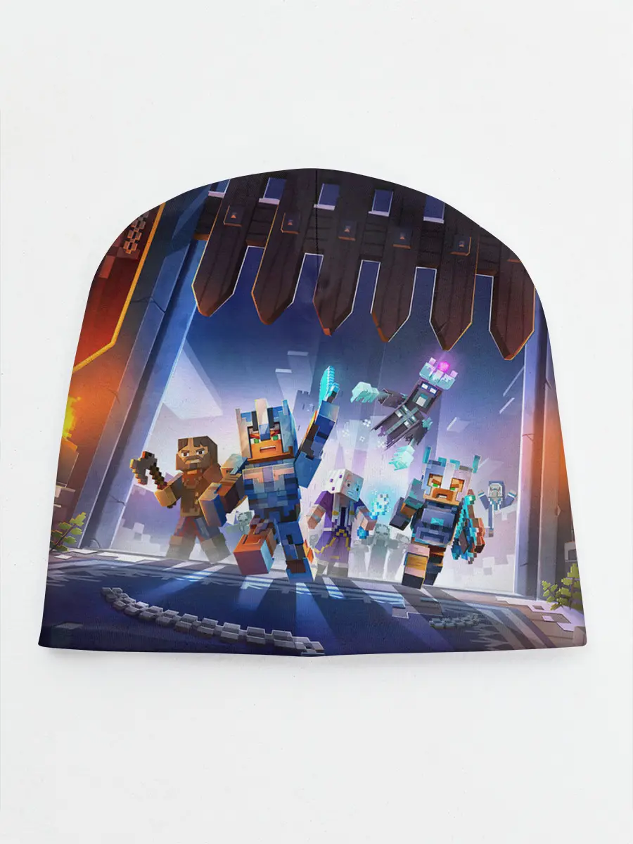 Детская шапка / MINECRAFT АРМИЯ КРИПЕРОВ