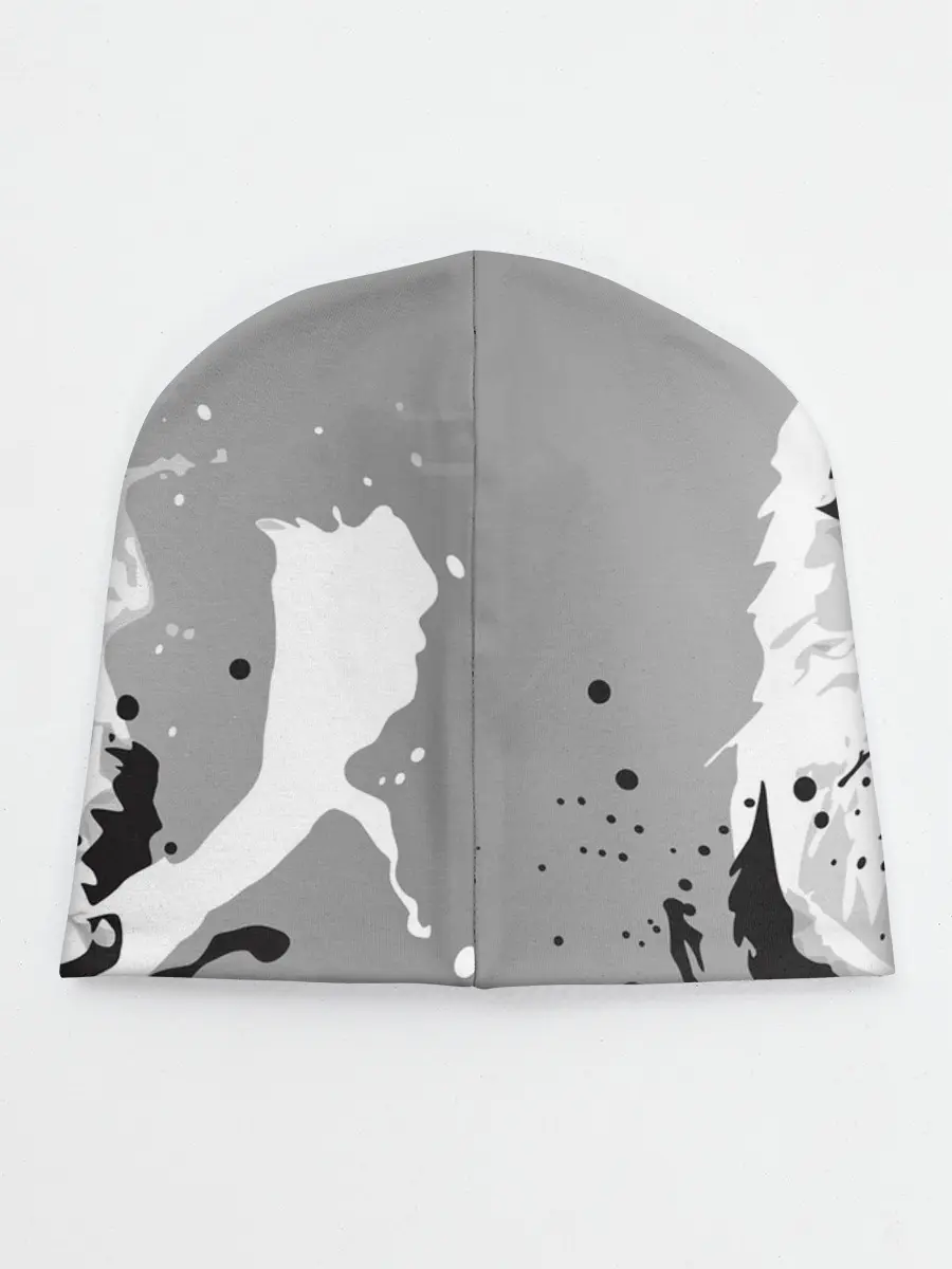 Детская шапка / Белый снежный тигр