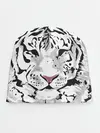 Детская шапка / Белый снежный тигр