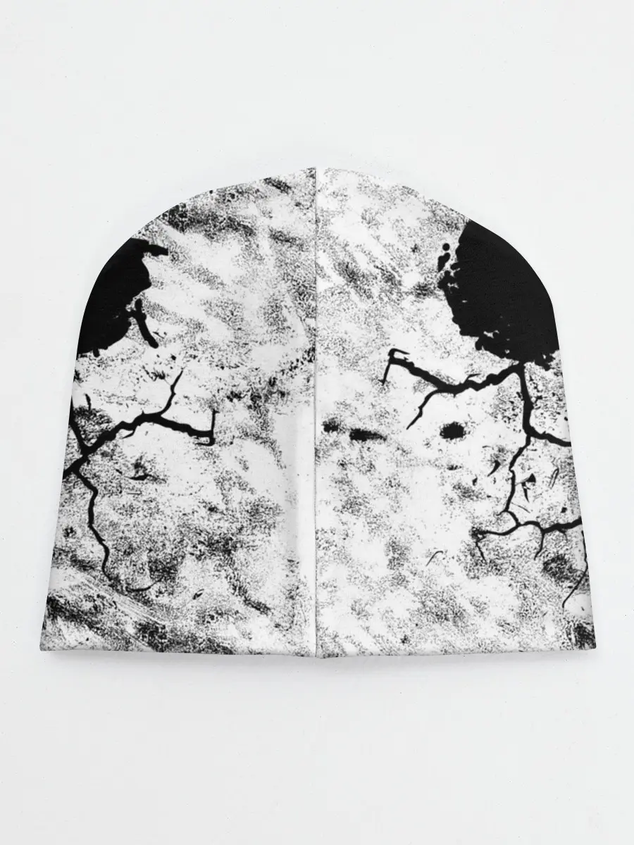 Детская шапка / Надпись Слипкнот Рок Группа ЧБ | Slipknot