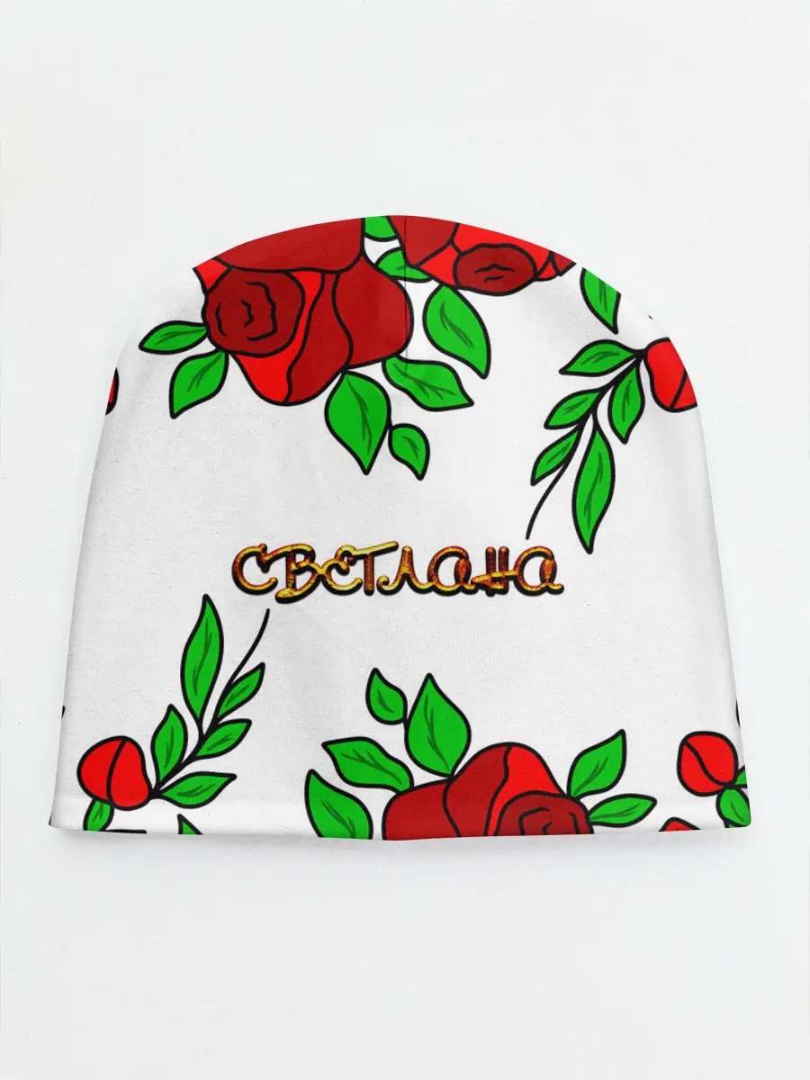 Детская шапка / Светлана в розах