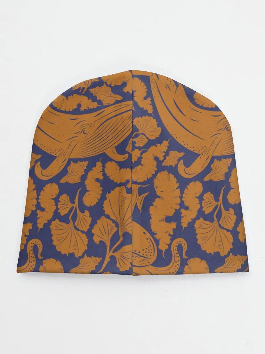 Детская шапка / Морская гуашь