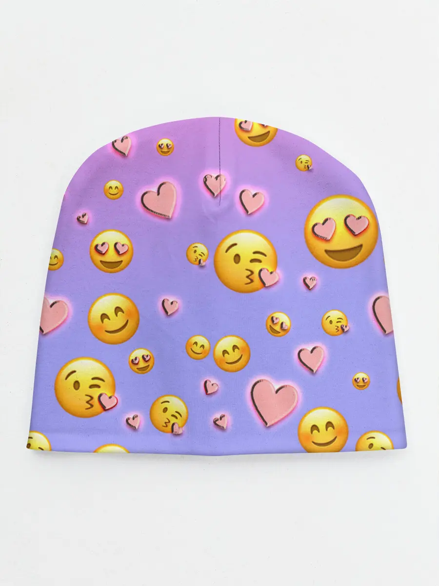 Детская шапка / Очень много эмодзи