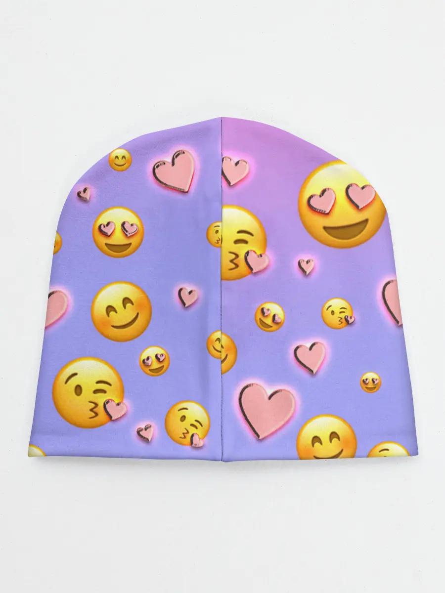 Детская шапка / Очень много эмодзи