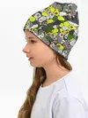 Детская шапка / Камуфляж с авокадо