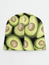 Детская шапка / Avocado background