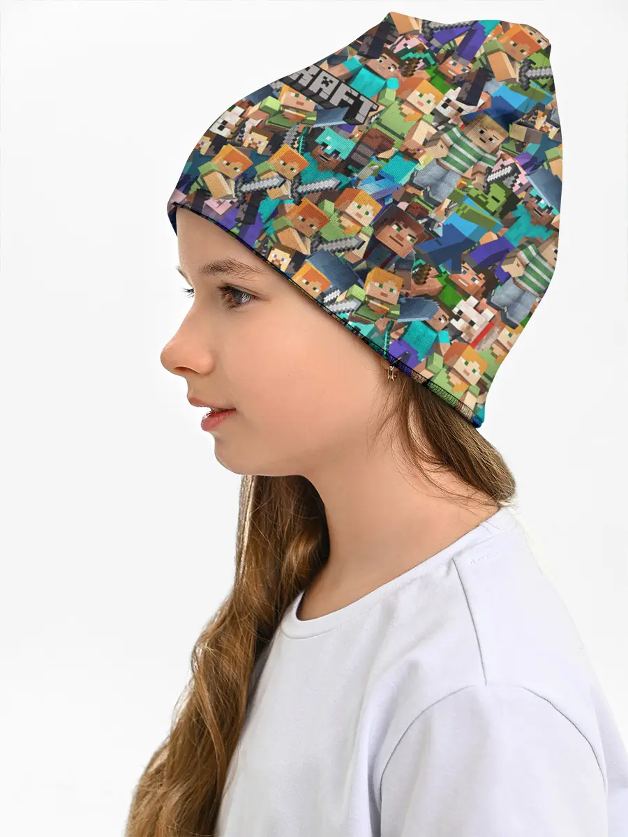 Детская шапка / MINECRAFT ПЕРСОНАЖИ