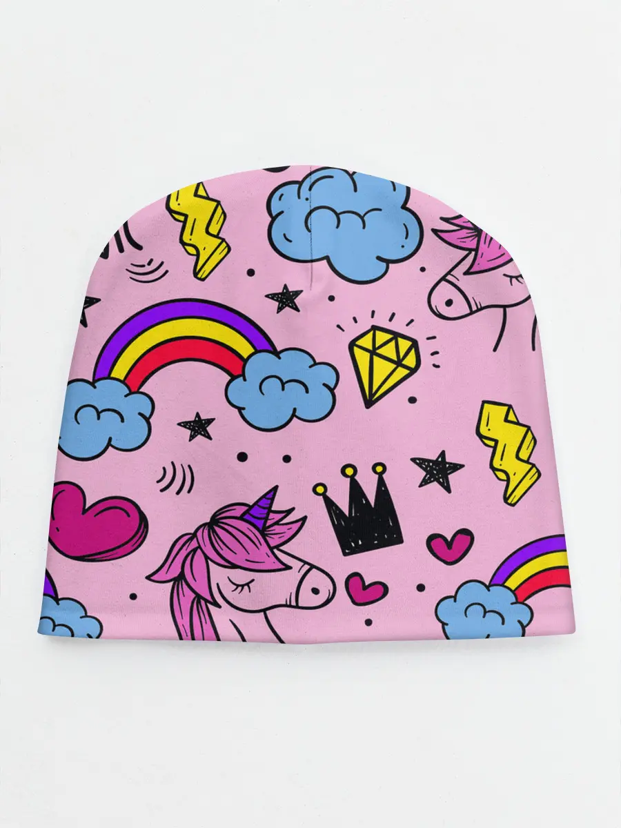 Детская шапка / Единороги