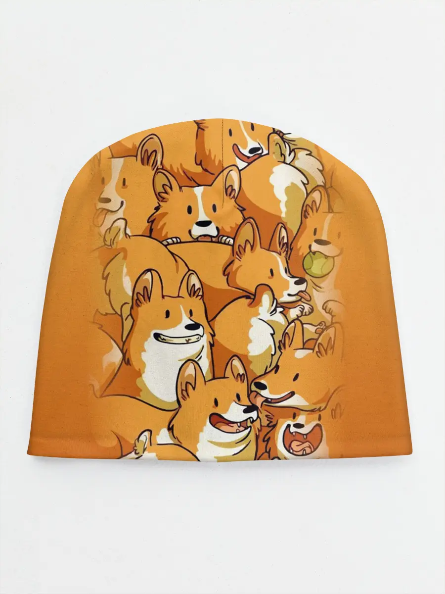 Детская шапка / Корги