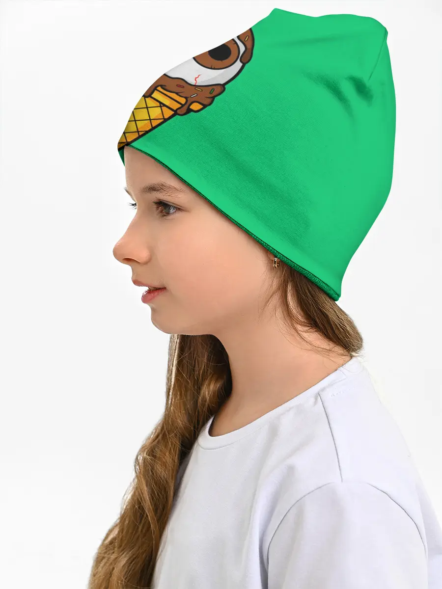 Детская шапка / Мороженое с глазом