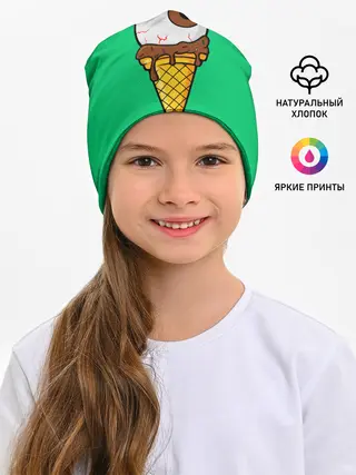 Детская шапка / Мороженое с глазом