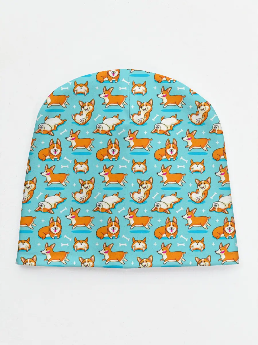 Детская шапка / Корги