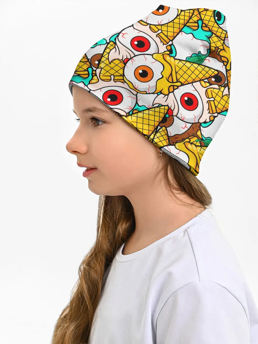 Детская шапка / Морожки с глазами