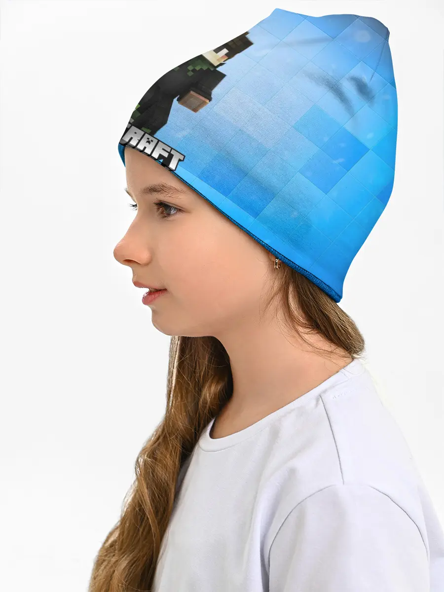 Детская шапка / Minecraft / Майнкрафт