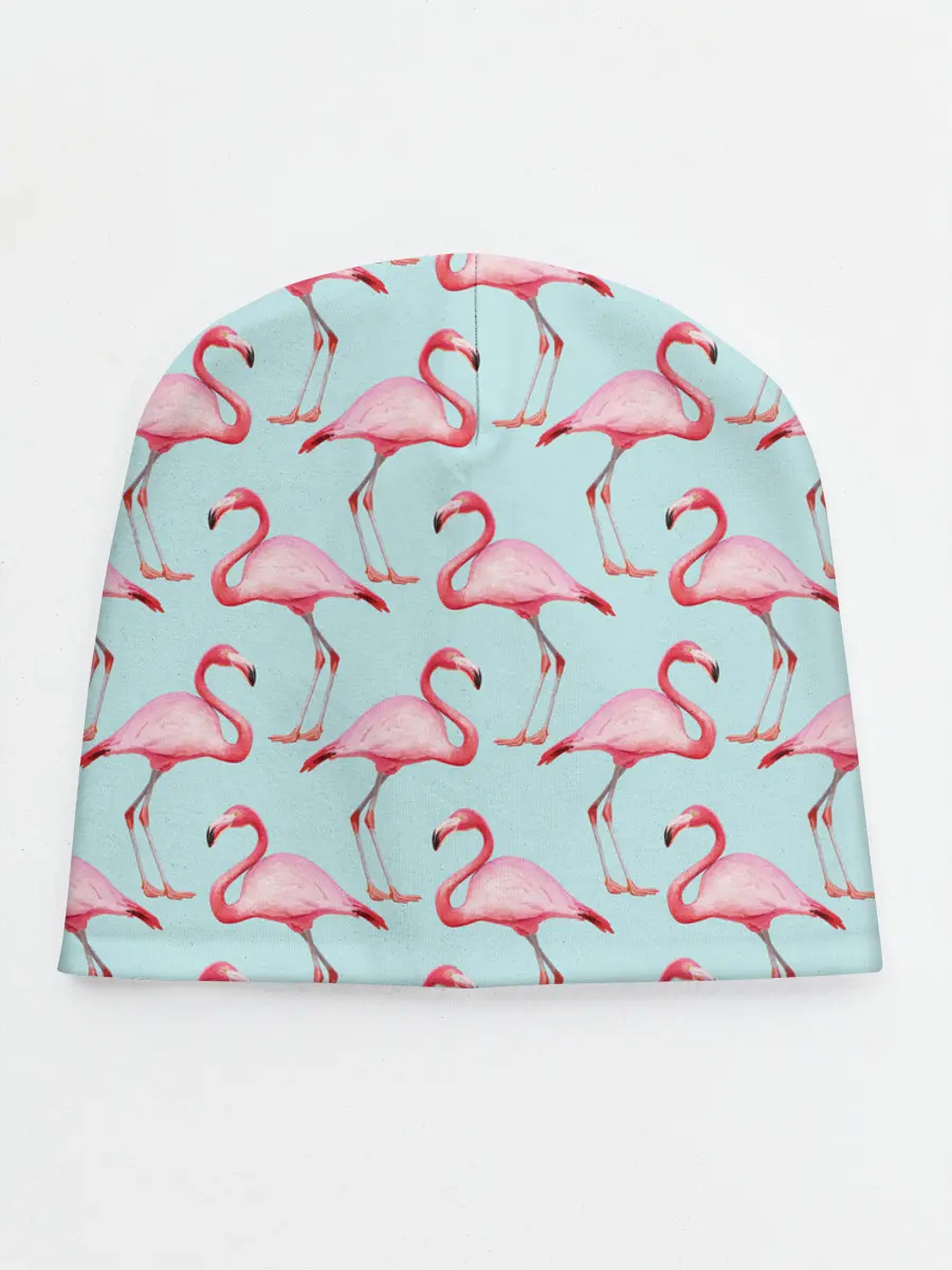 Детская шапка / Фламинго.