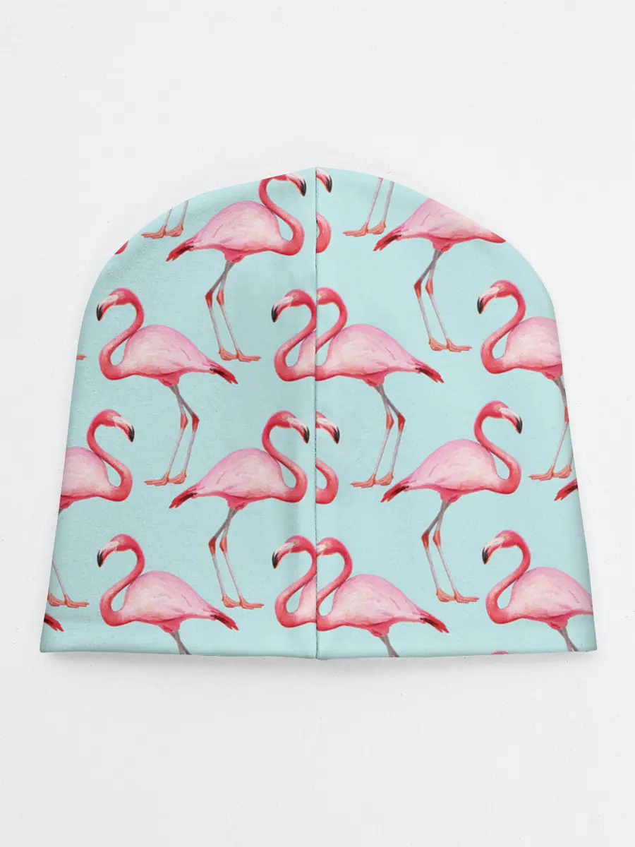 Детская шапка / Фламинго.