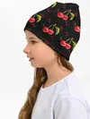 Детская шапка / Вишенки