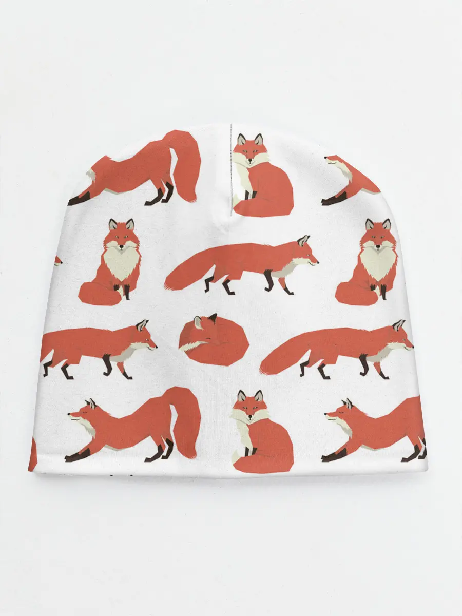 Детская шапка / Лисий хвост