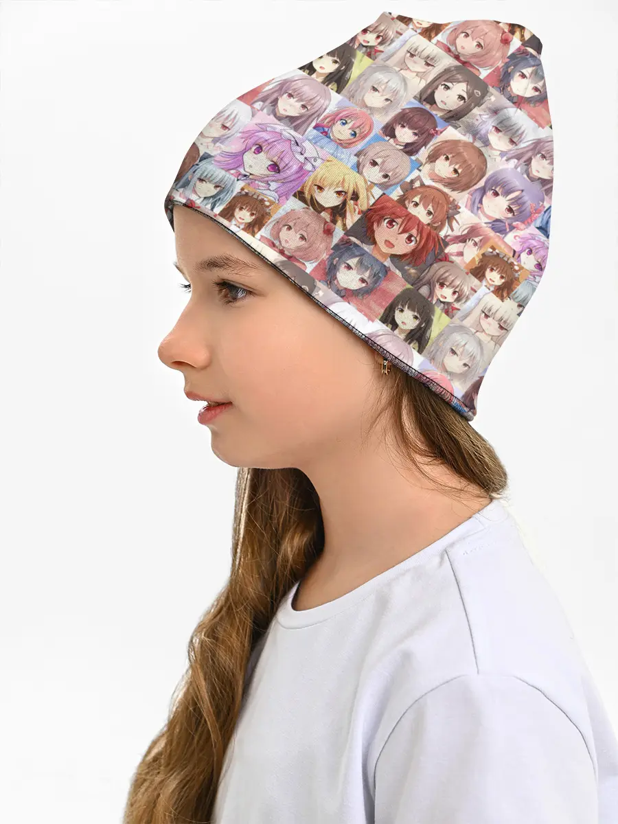 Детская шапка / MANY FACES OF ANIME GIRLS