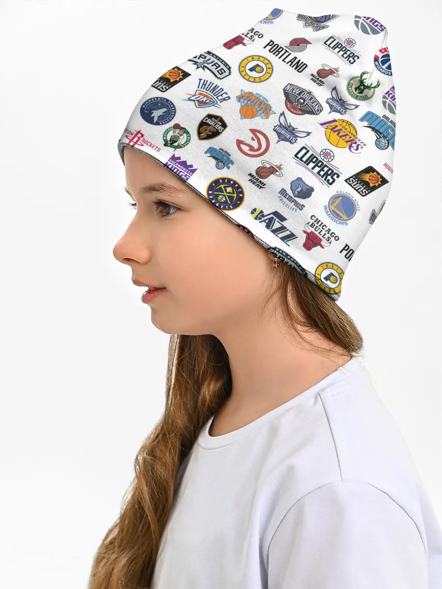 Детская шапка / NBA Pattern | НБА Паттерн