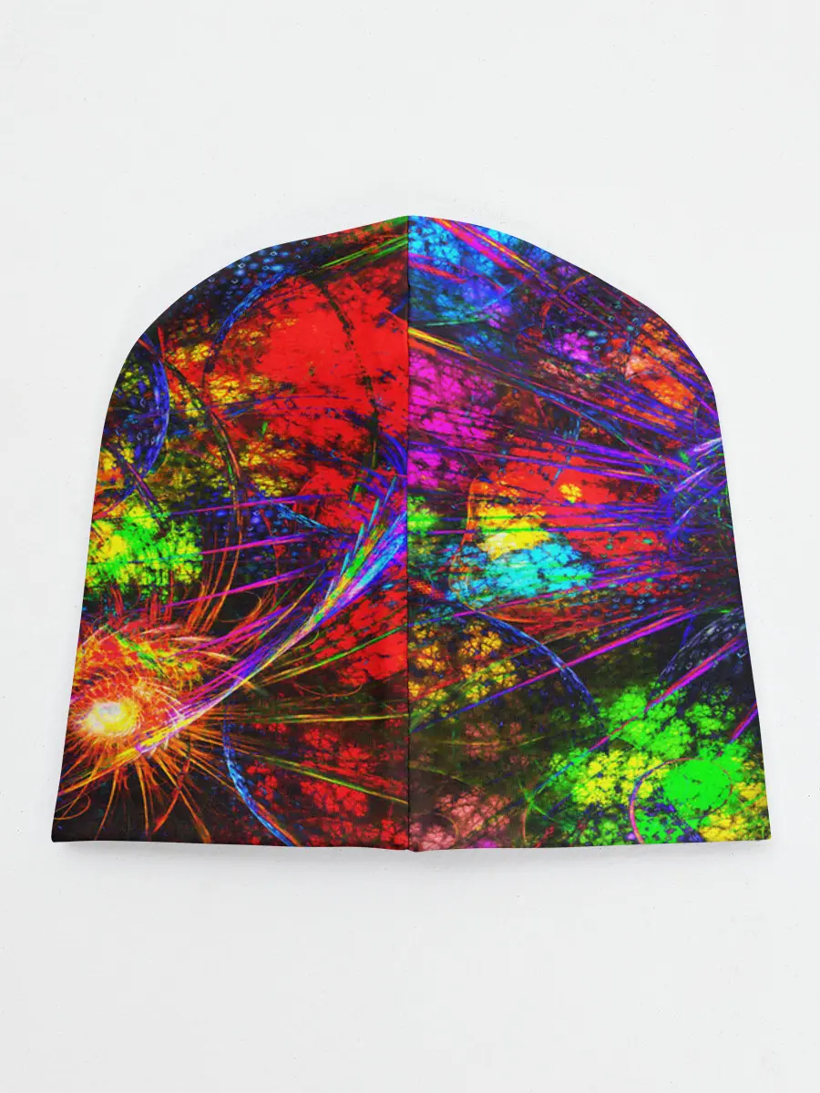 Детская шапка / НЕОНОВЫЕ КРАСКИ