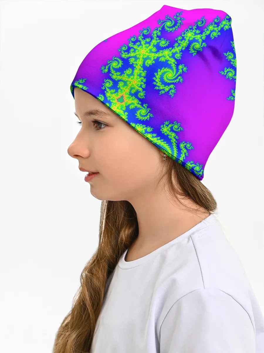 Детская шапка / КИСЛОТНЫЙ НЕОН