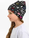 Детская шапка / ЛОГОТИПЫ РОК ГРУПП | PATTERN