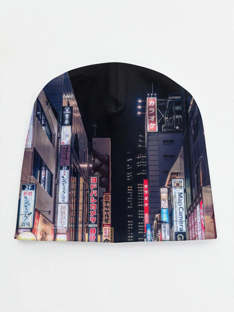 Детская шапка / Ночной Токио