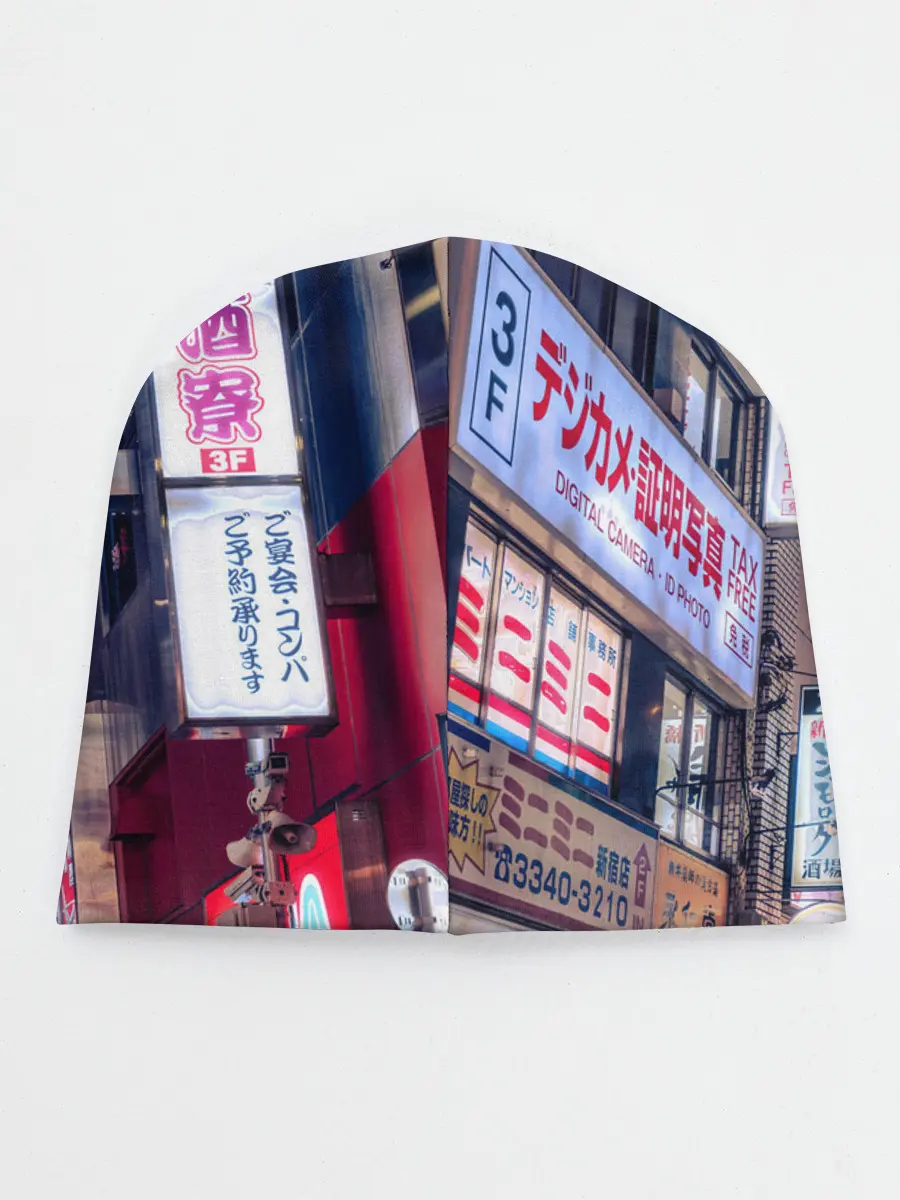 Детская шапка / Ночной Токио