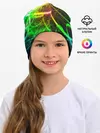 Детская шапка / ЗЕЛЕНЫЙ НЕОН
