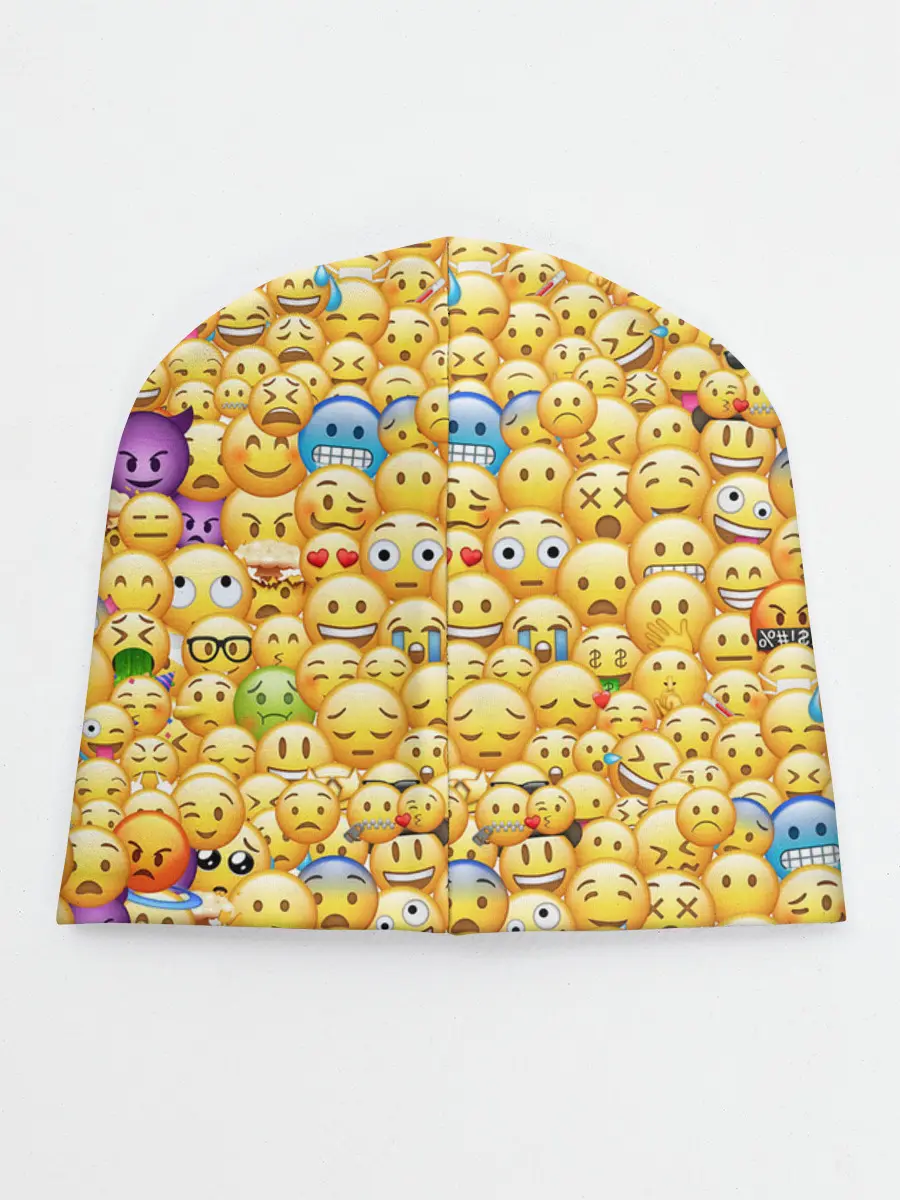 Детская шапка / Смайлики Emoji