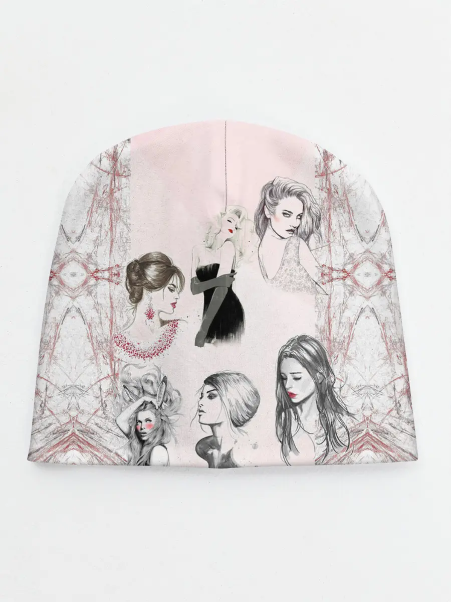 Детская шапка / 8 марта