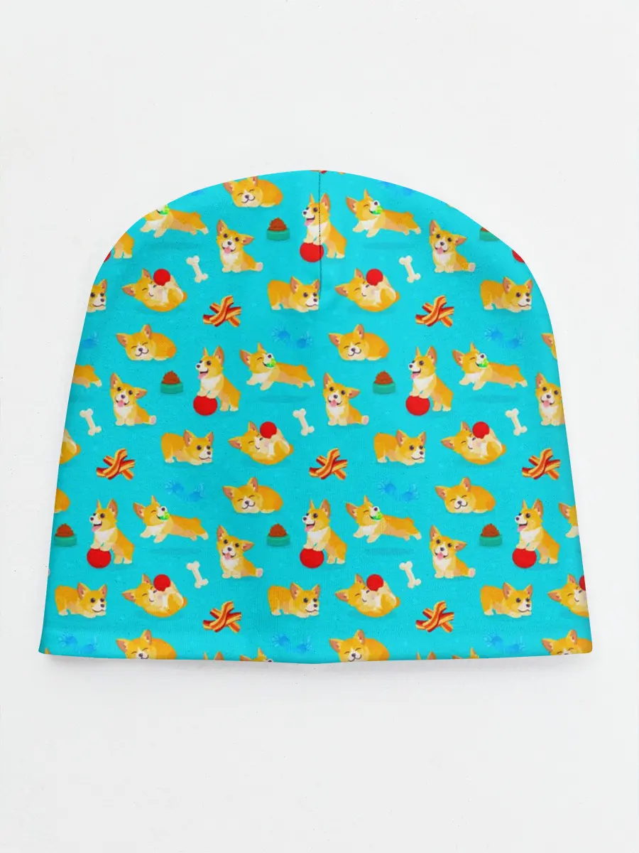 Детская шапка / Корги