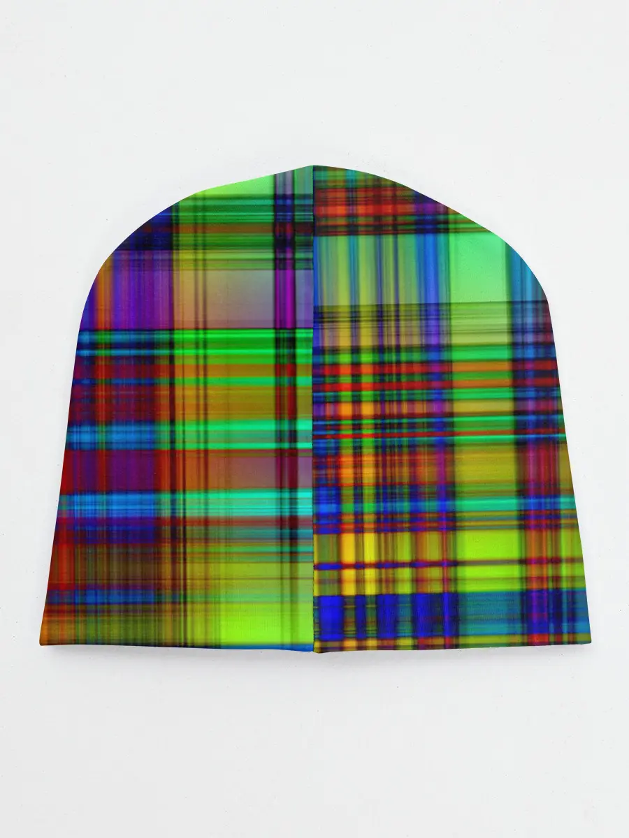 Детская шапка / Радужная сетка