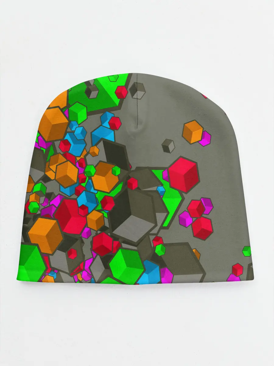 Детская шапка / Кубики