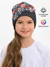 Детская шапка / Flowers with inscriptions